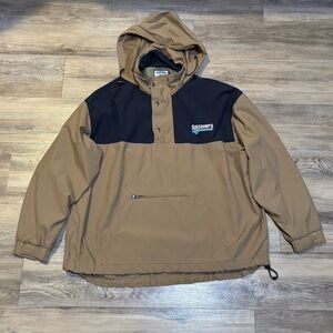 Vintage Y2K LEE 1/4 zip Discovery Channel windbreaker pullover relaxed Sz  Large
